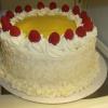 Lemon Raspberry Layer Cake