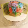 4" Floral Bouquet Mini Layer Cake
