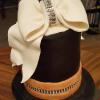 Diamonds & Cigars Fondant Layer Cake